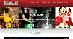 Desktop Screenshot of glamslamentertainments.com